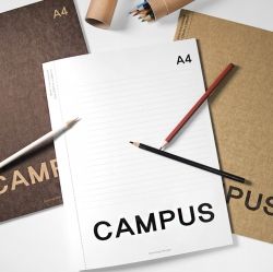 Campus A4  Notebook, Perforated Edge