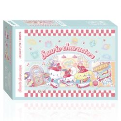 Sanrio Characters Jigsaw Puzzle 300pcs_Fast Food