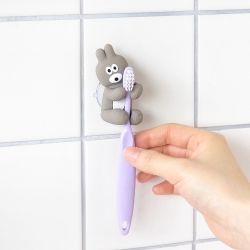 Brunch Brother Bunny&Puppy Silicone Toothbrush Rack