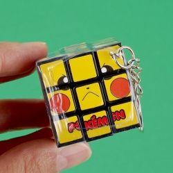Pokemon Random Mini Cube Keyring, Set of 24