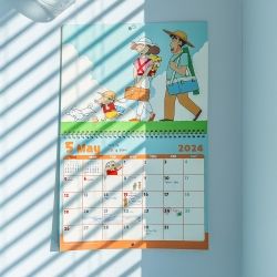 Crayon Shinchan 2024 Wall Calendar