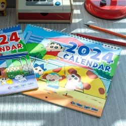 Crayon Shinchan 2024 Wall Calendar