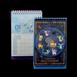 Pokemon 2024 Evee Desk Calendar, Random