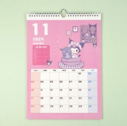 Kuromi TO DO Wall Calendar 2024