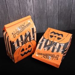 Halloween Paper Treat Bags, 50pcs 