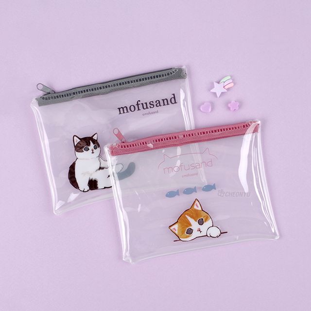 mofusand Mini Clear Pouch