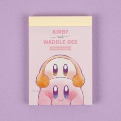 Kirby Popping up Friends Mini Memo, Set of 10pcs
