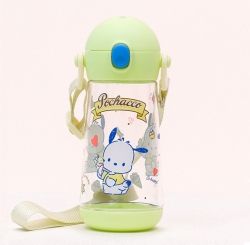 Pochacco The Bottle One-Touch Tritan Tumbler 470ml with Shoulder Strap
