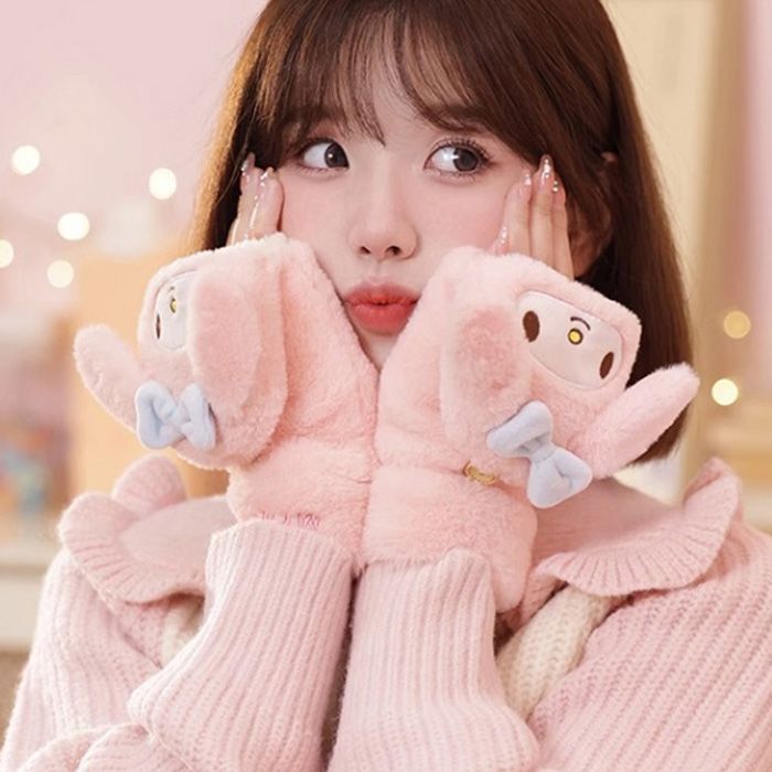 Sanrio Characters My Melody Flap gloves