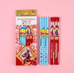 Pocket Monster Pencil 8pcs Set, Random