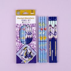 Pocket Monster Pencil 8pcs Set, Random