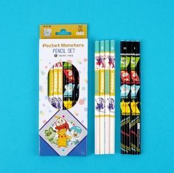 Pocket Monster Pencil 8pcs Set, Random