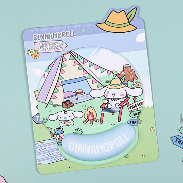 Sanrio Characters Camp Mouse Pad - Cinnamoroll