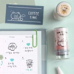 Cafe Diary Stamp