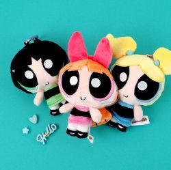 Powerpuff Girls Doll Keyring - Bubbles