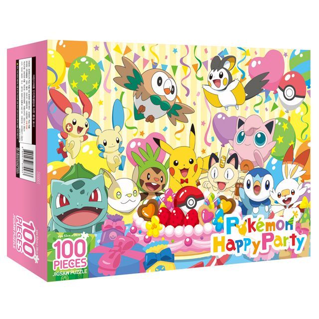 Pokemon Puzzle 100 pcs  Pokemon Happy Party