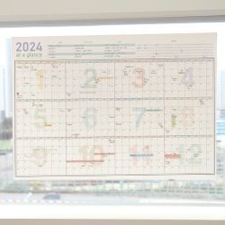 Bfancy 2024 Wallgan poster Calendar