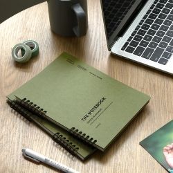 Compact A5 Line Notebook