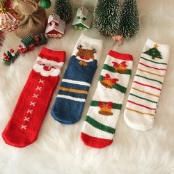 Christmas Fuzzy Socks ver,2 set of 8