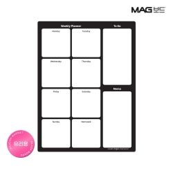MAGBOARD for Glass - Weekly Planner