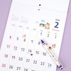 E-rinubgae 2024 Wall calendar