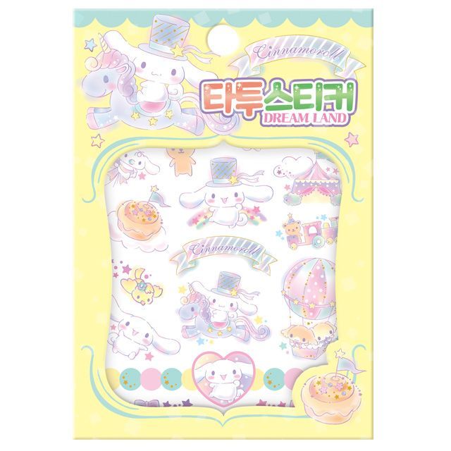Sanrio Characters Cinnamoroll Tatoo sticker
