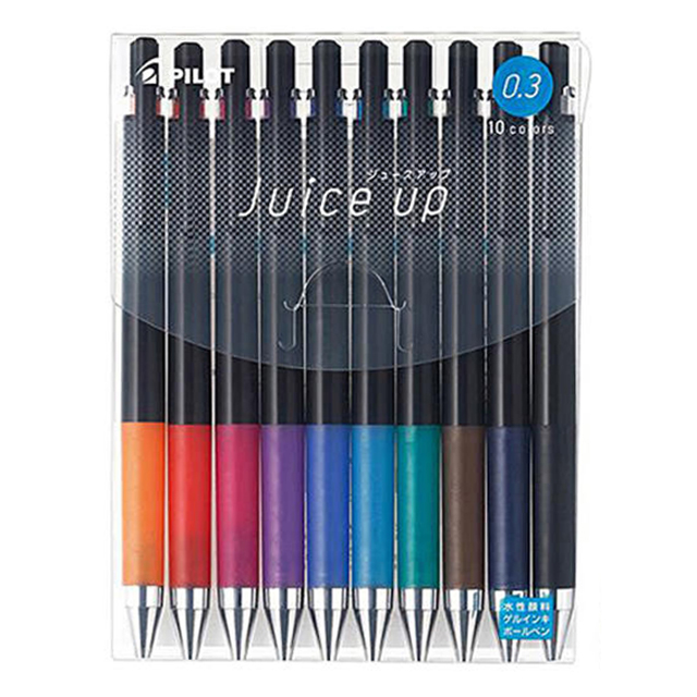 Juice Up 10 colors set Jell ink Pen 0.3(0.3mm) 10pcs