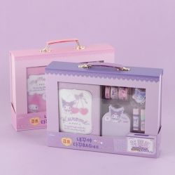 Sanrio Kuromi Cute Diary Deco Bag Set