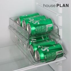 Refrigerator Organizing Two-Tier Can Dispenser S-