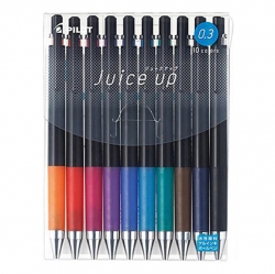 Juice Up 10 colors set Jell ink Pen 0.3(0.3mm) 10pcs