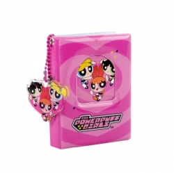 Powerpuff Girls photo card album - hot pink