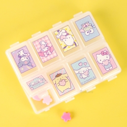 Sanrio Characters 8Pocket Pill Case