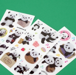 Bao Panda Story Removal Sticker, Set of 20