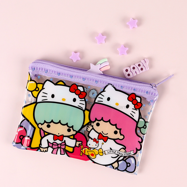 Sanrio Characters Little Twin Stars Mini Flat Pouch
