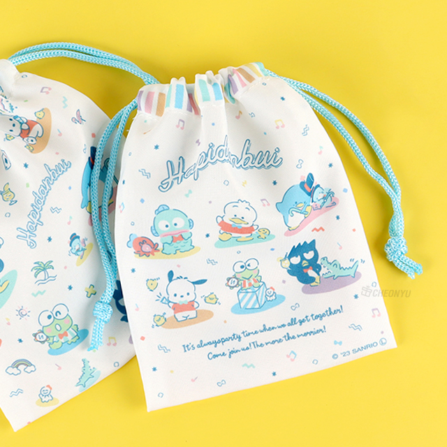Sanrio HAPIDANBUI Drawstring Bag Mini