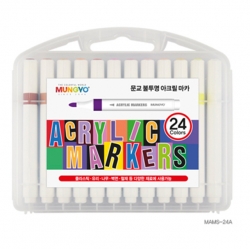 Opaque Acrylic Marker Water-based 24color