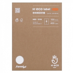 HiEco Label HES-3118, 100 Sheet