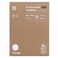 HiEco Label HES-3102, 100 Sheet