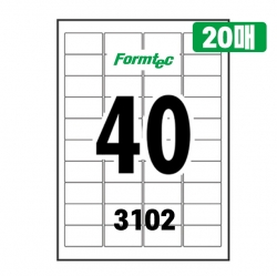HiEco Label HEQ-3102, 20 Sheet
