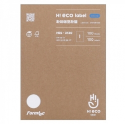 HiEco Label HES-3130, 100 Sheet