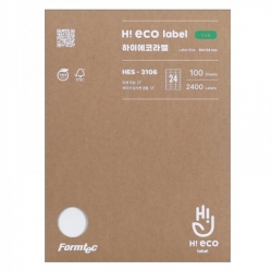 HiEco Label HES-3106, 100 Sheet