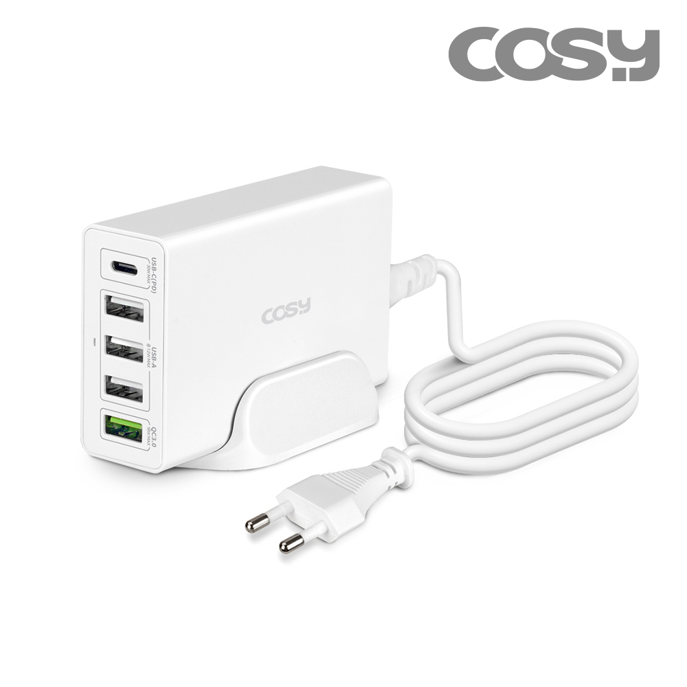 60W(PDQC3.0) 5-port Multy High-speed Charger