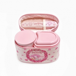 My Melody Flower wreath Stainless Thermal Lunch Box 560ml