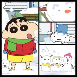 Crayon Shinchan Jigsaw Puzzle 150Pieces - Snow man