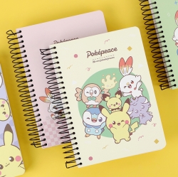 POKEMON POKEPEACE Thick One-Ring Notebook