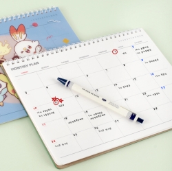 Pokemon PP Monthly Planner