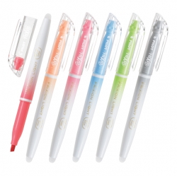 FRIXION Light Natural Color 6-Color Highlighter