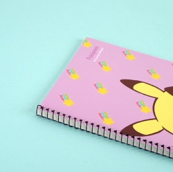 Pokemon Pokepeace Spiral Blank Notebook, random