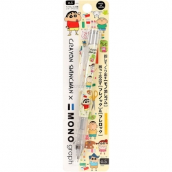 Crayon Shinchan Friends stationery store MONOGRAPH mechanicalpencil 0.5mm 