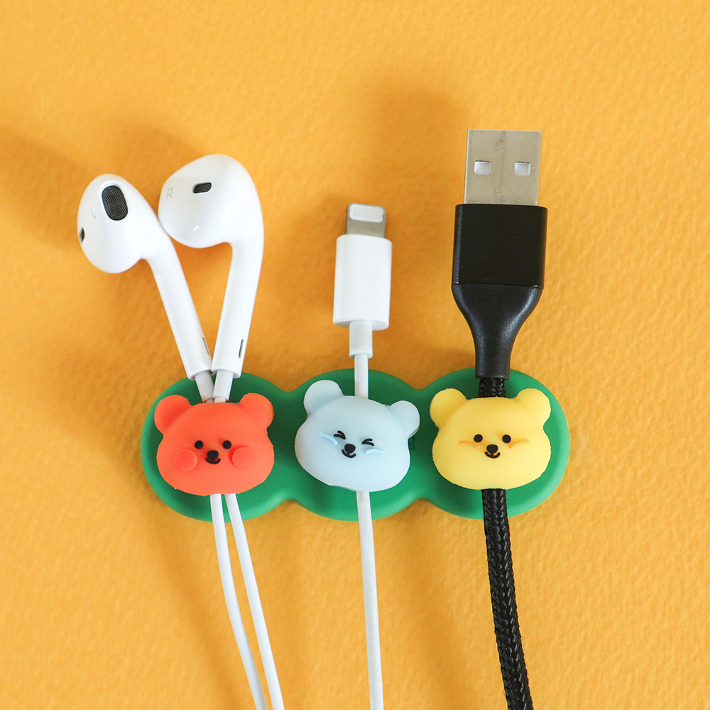 Jelly Bear Magnetic Cable Holder - Baby